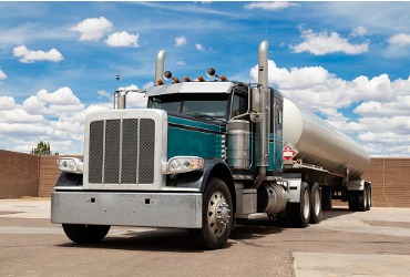 Large truck getting ready for a Gasoline Delivery for Pekin IL