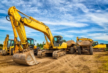 Construction equipment that helps Diesel Delivery Peoria IL